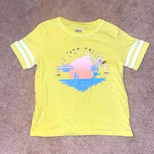 Lightly worn summer shirt- Girls Large (10/12) purchased at Kohl’s
